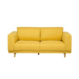 Mediterranean 3 Seater Sofa in Yellow colour