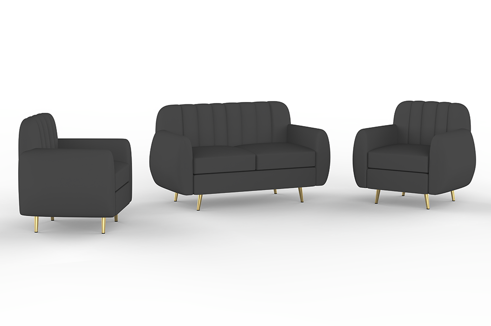 Hazy High Density Foam Sofa Set