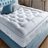 Cedarwood Upholstered Bed in aqua Colour With Box Storage