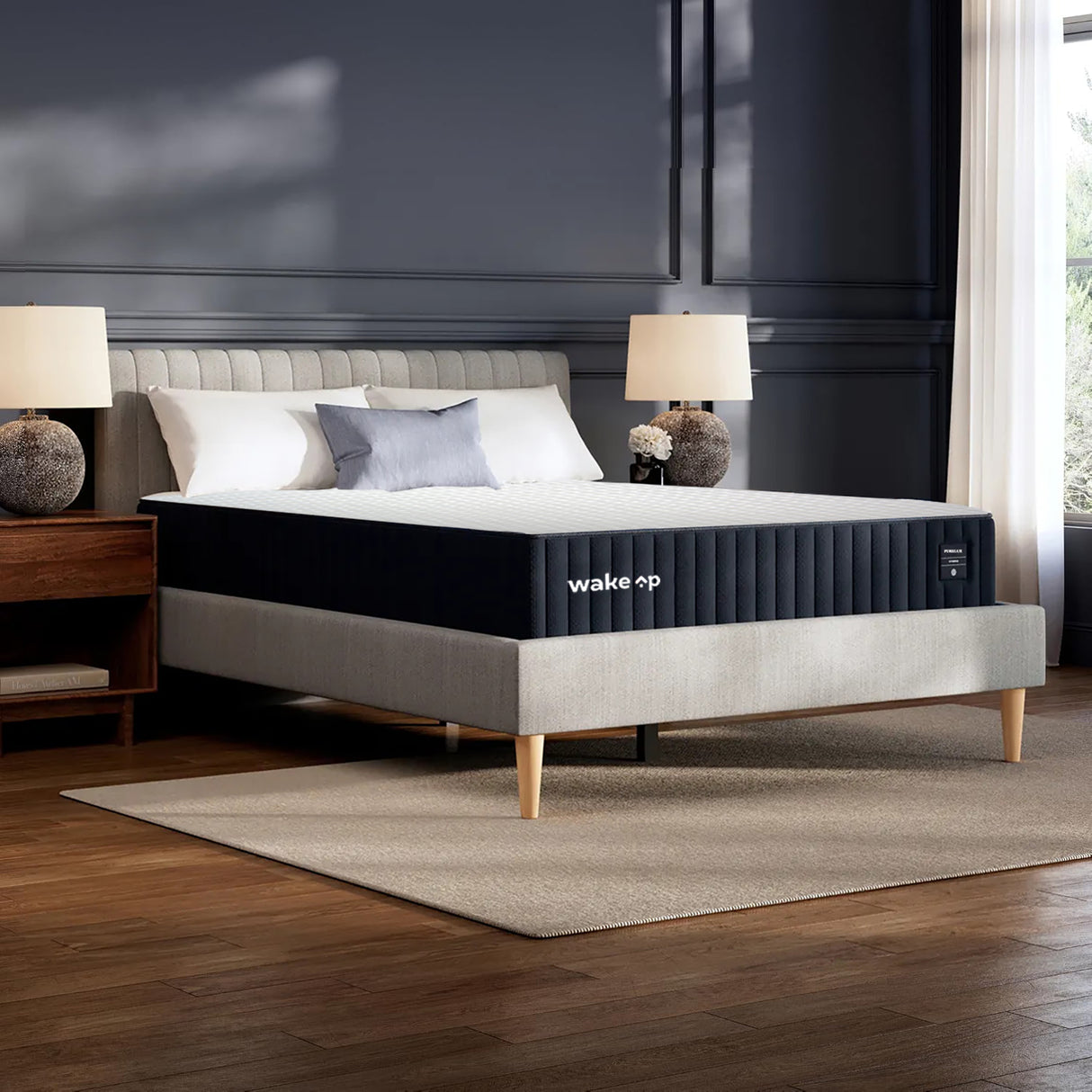 Wakeup India | PureLuxe Mattress | Latex Ortho Foam | 10 Years Warranty | Medium Firm