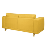 Mediterranean 3 Seater Sofa in Yellow colour