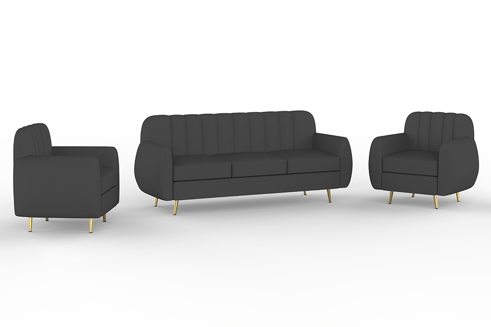 Hazy High Density Foam Sofa Set