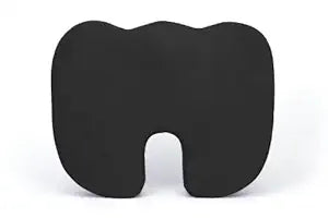 Wakeup India | Cocoxy Pillow Chair Seat Hi-per Memory Foam Cushion - Supportive for Back Pain Relief | Contoured Seat Cushion for Office, Home & Work-from-Home Chairs