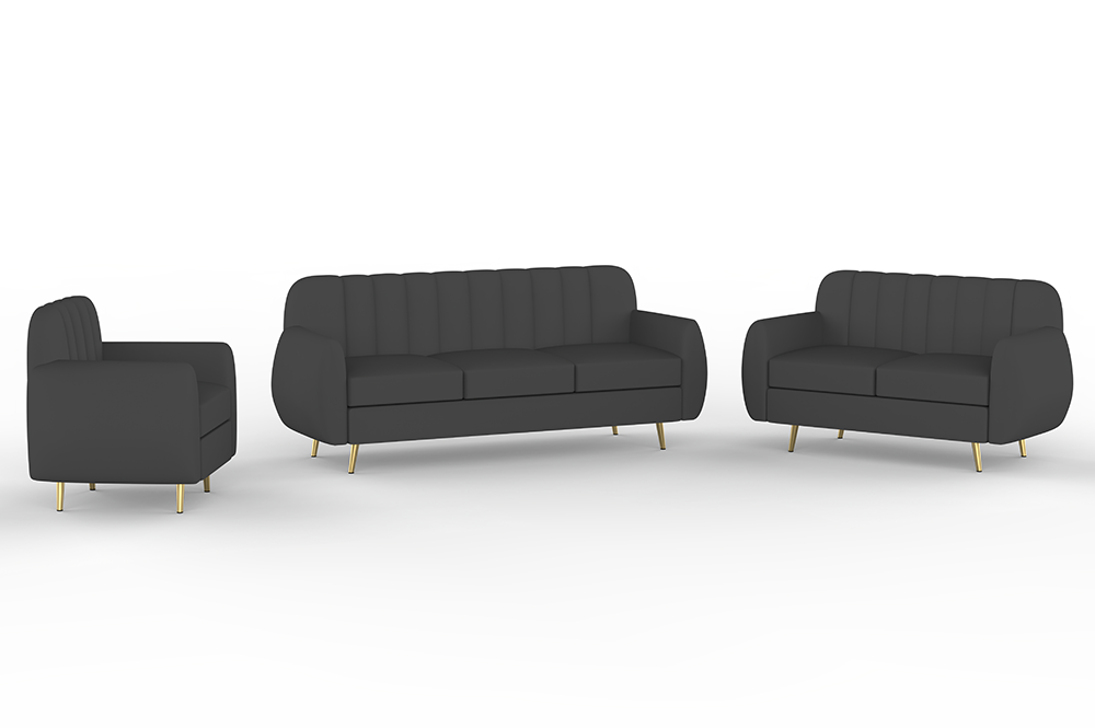 Hazy High Density Foam Sofa Set