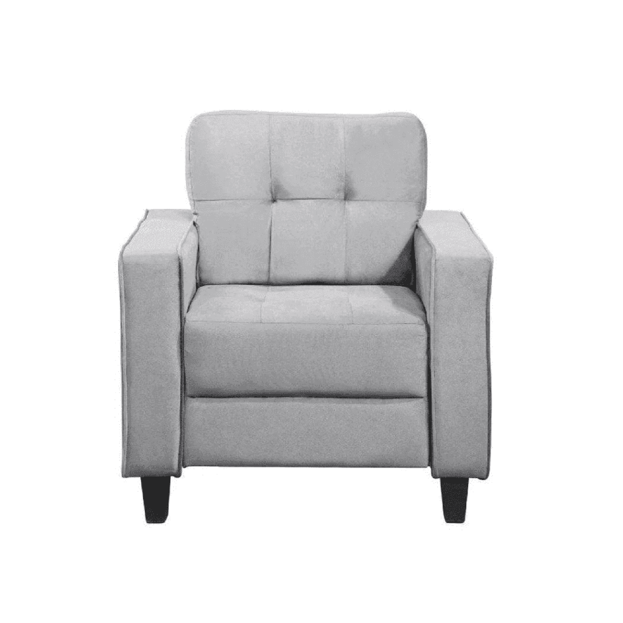 Camelback 3 Seater Sofa in grey colour