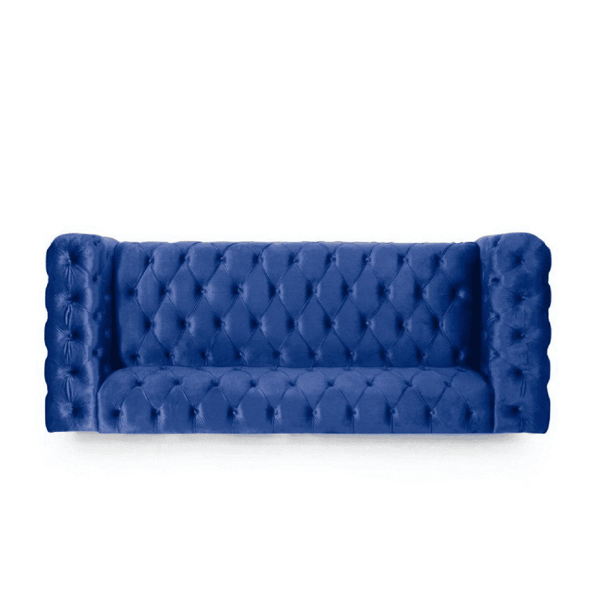 Fainting 3 Seater Sofa in blue colour