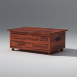Birch Trunk With 8 Drawers