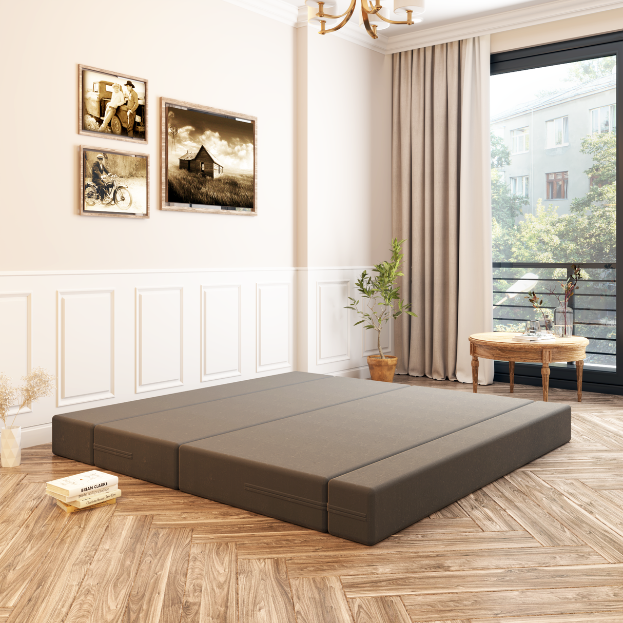 ComfortCraft Sofa Cum Bed for Living Room | 3 Seater Foldable Sofa Bed