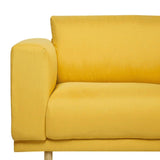 Mediterranean 3 Seater Sofa in Yellow colour