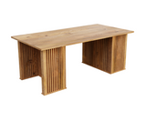 Palatial Solid Wood Dining Table and Chairs Set