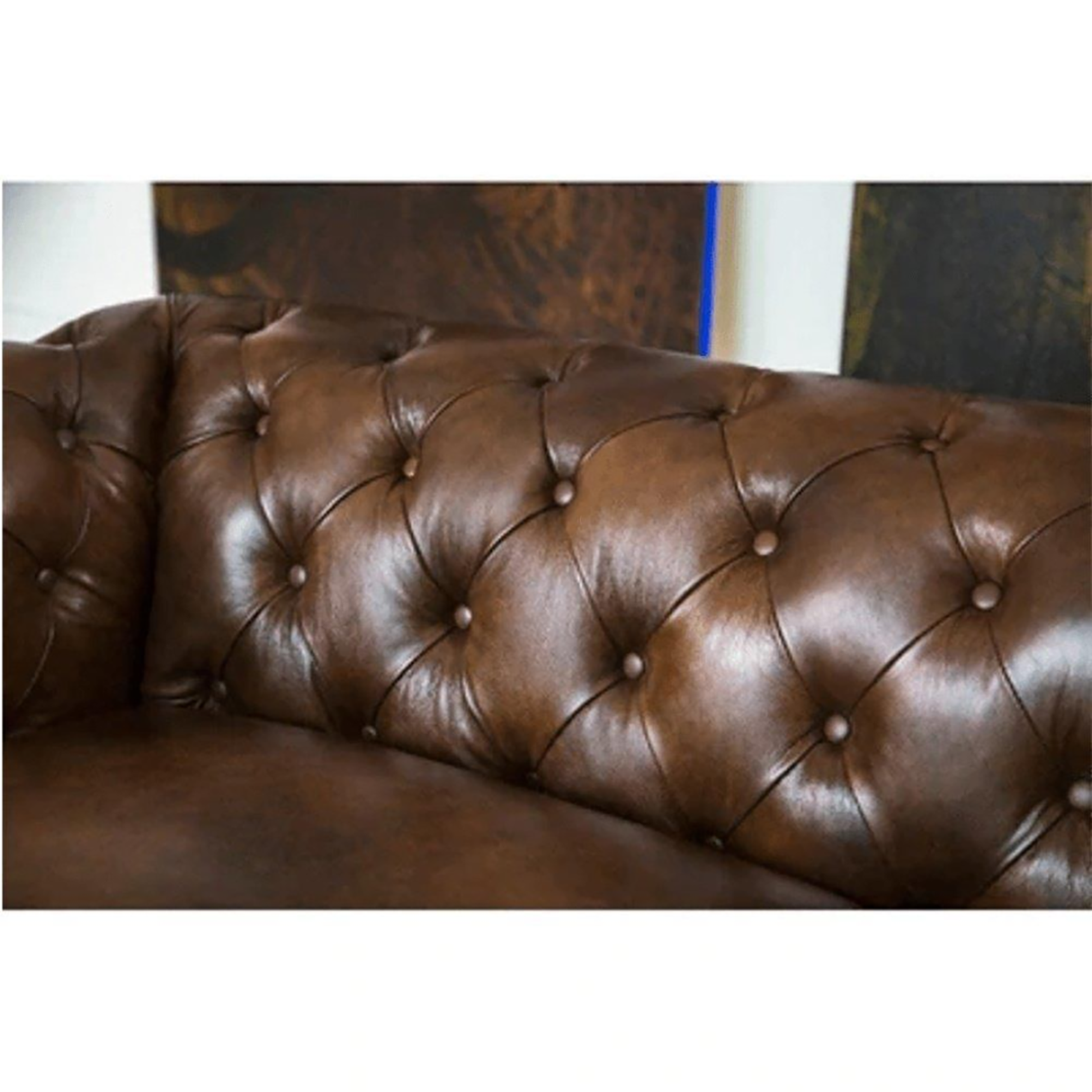 Velozia 3 Seater Sofa in Brown colour