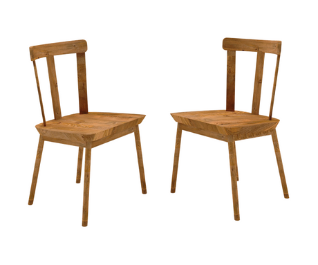 Majestic Solid Wood Dining Chairs Set of 2