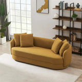 Tecido 3 Seater Sofa in brown colour