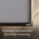 Wakeup India | Imperious Mattress | Spine Align Orthopedic Memory Foam | 15 Year Warranty | Medium Firm