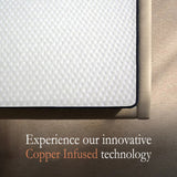 Wakeup India | PureLuxe Mattress | Latex Ortho Foam | 10 Years Warranty | Medium Firm