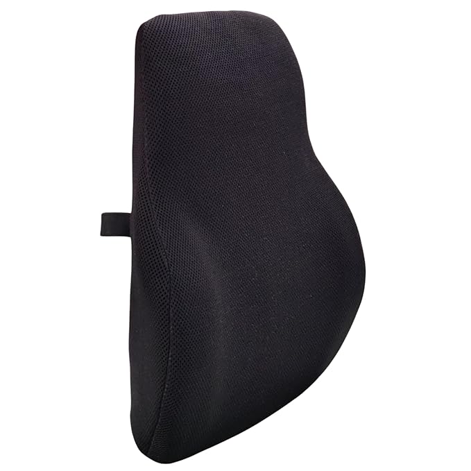 Wakeup India | Car Backrest Foam Pillow – Orthopedic Car Seat Cushion for Comfortable Long Rides | Lumbar Support & Back Pain Relief While Driving