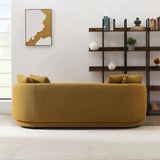 Tecido 3 Seater Sofa in brown colour