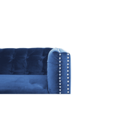 Kozetka 3 Seater Sofa in blue colour