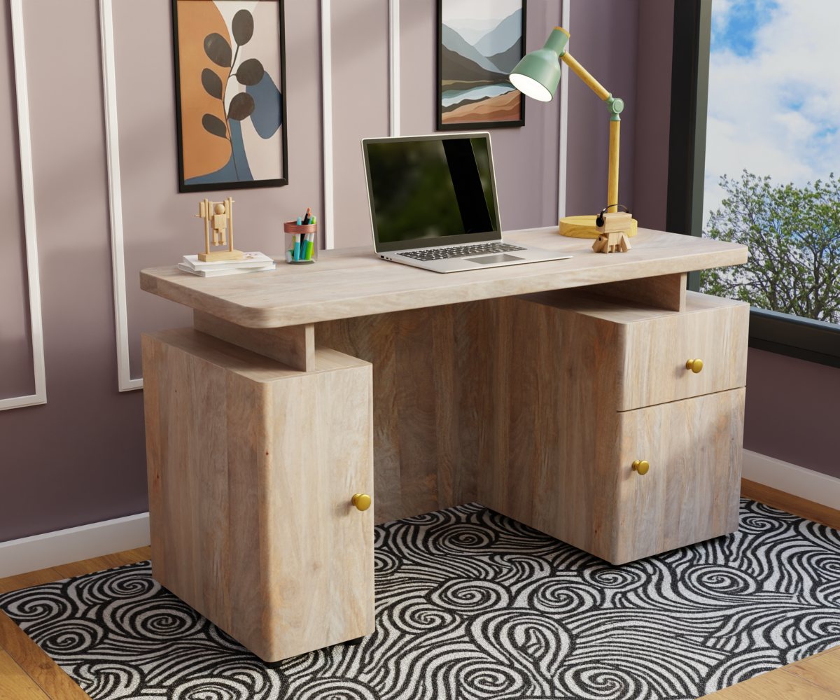 Bristol Mango Wood Computer Desk