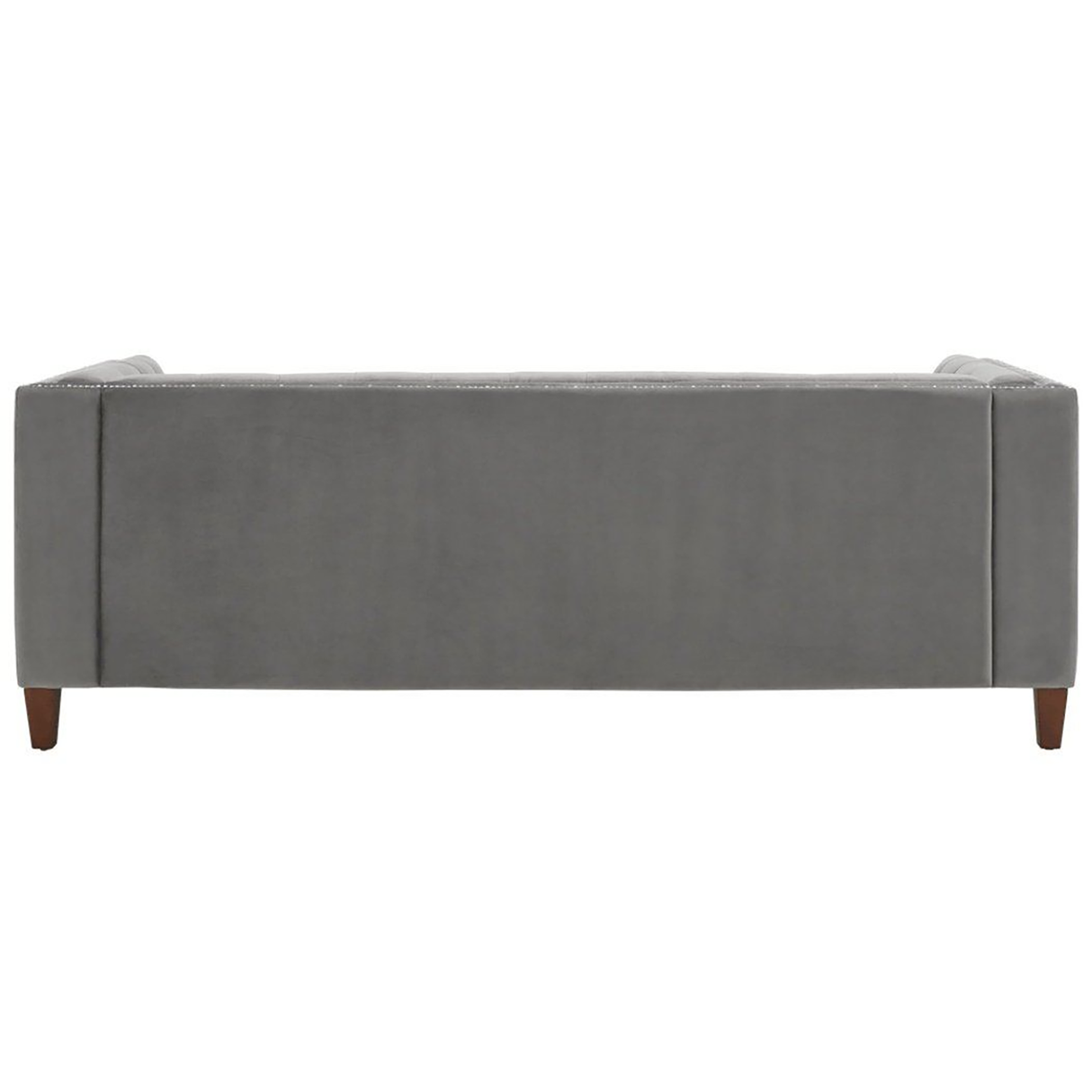 Suede 3 Seater Sofa in Grey colour