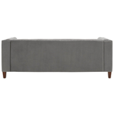 Suede 3 Seater Sofa in Grey colour