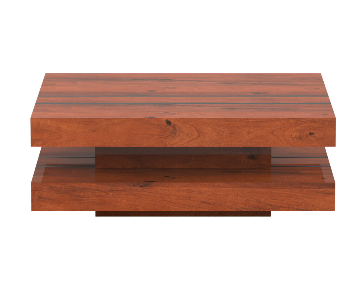 Arbora Luxury Solid Wood Square Coffee Table