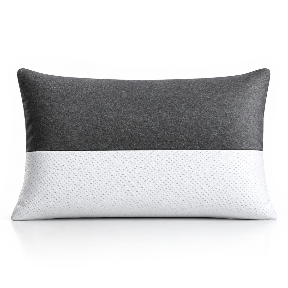 BetaRest Fiber Pillow in White – Ultra Soft, Breathable & Fluffy Bed Pillow for Peaceful Sleep (Size: 27x16 Inches)