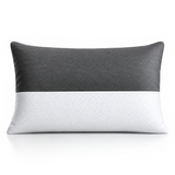 BetaRest Fiber Pillow in White – Ultra Soft, Breathable & Fluffy Bed Pillow for Peaceful Sleep (Size: 27x16 Inches)