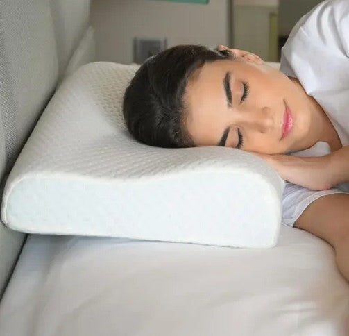 Wakeup India | Butterfly Cervical Memory Foam Pillow – Neck Pillow for Pain Relief & Better Sleep | Improves Posture & Spinal Alignment