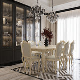 Oxfordian Odyssey Luxury Dining Table Set