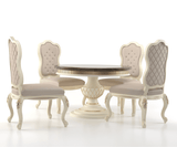 Celestiva Luxury Solid Wood Round Dining Set