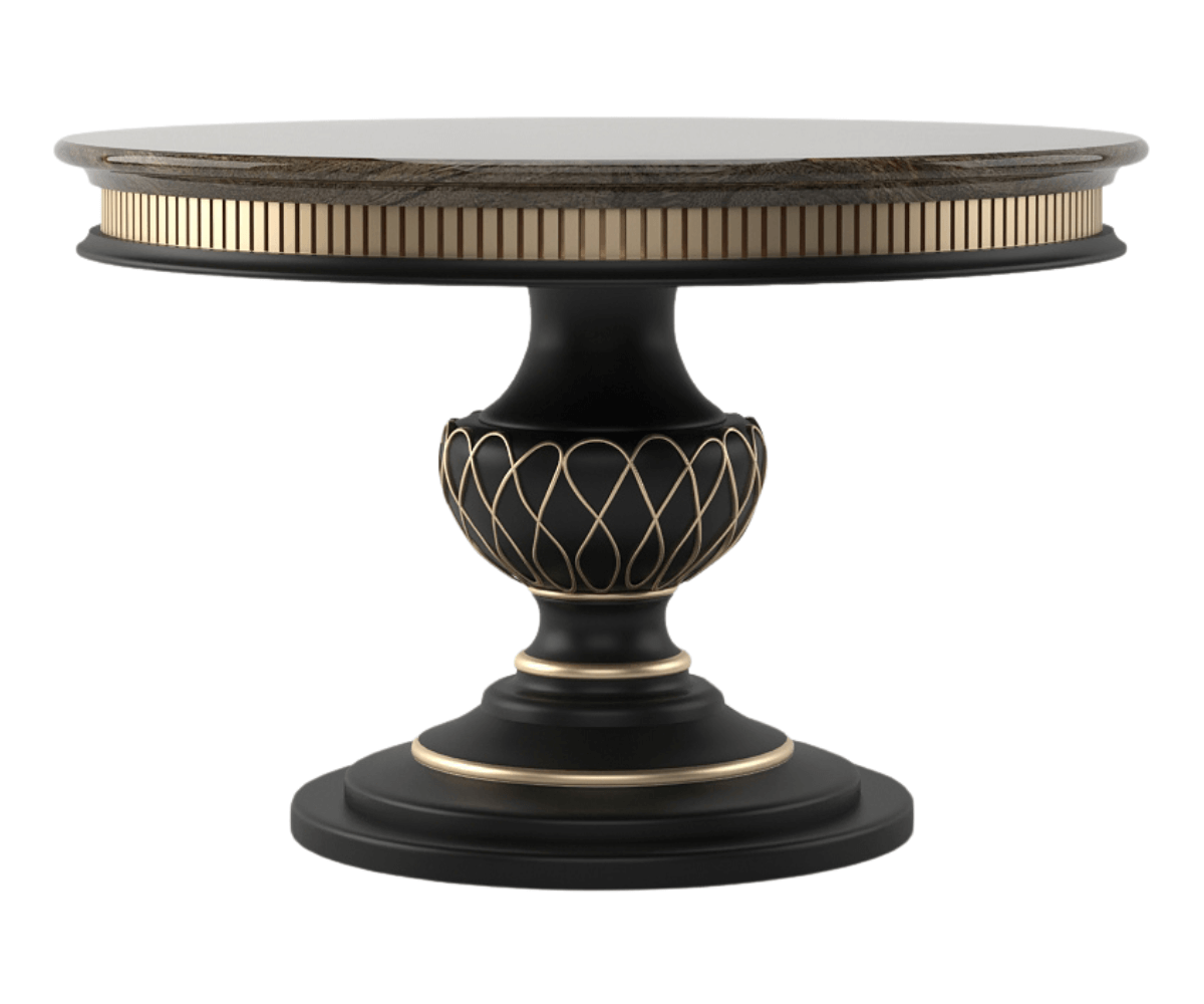 Celestiva Luxury Solid Wood Round Dining Set