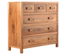 Zephyr Solid Wood Drawer Chest