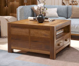 Clifton Solid Wood Square Coffee Table