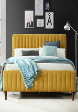 Sleigh King size Upholstered Bed Colour Without Box Storage