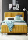 Sleigh King size Upholstered Bed Colour Without Box Storage