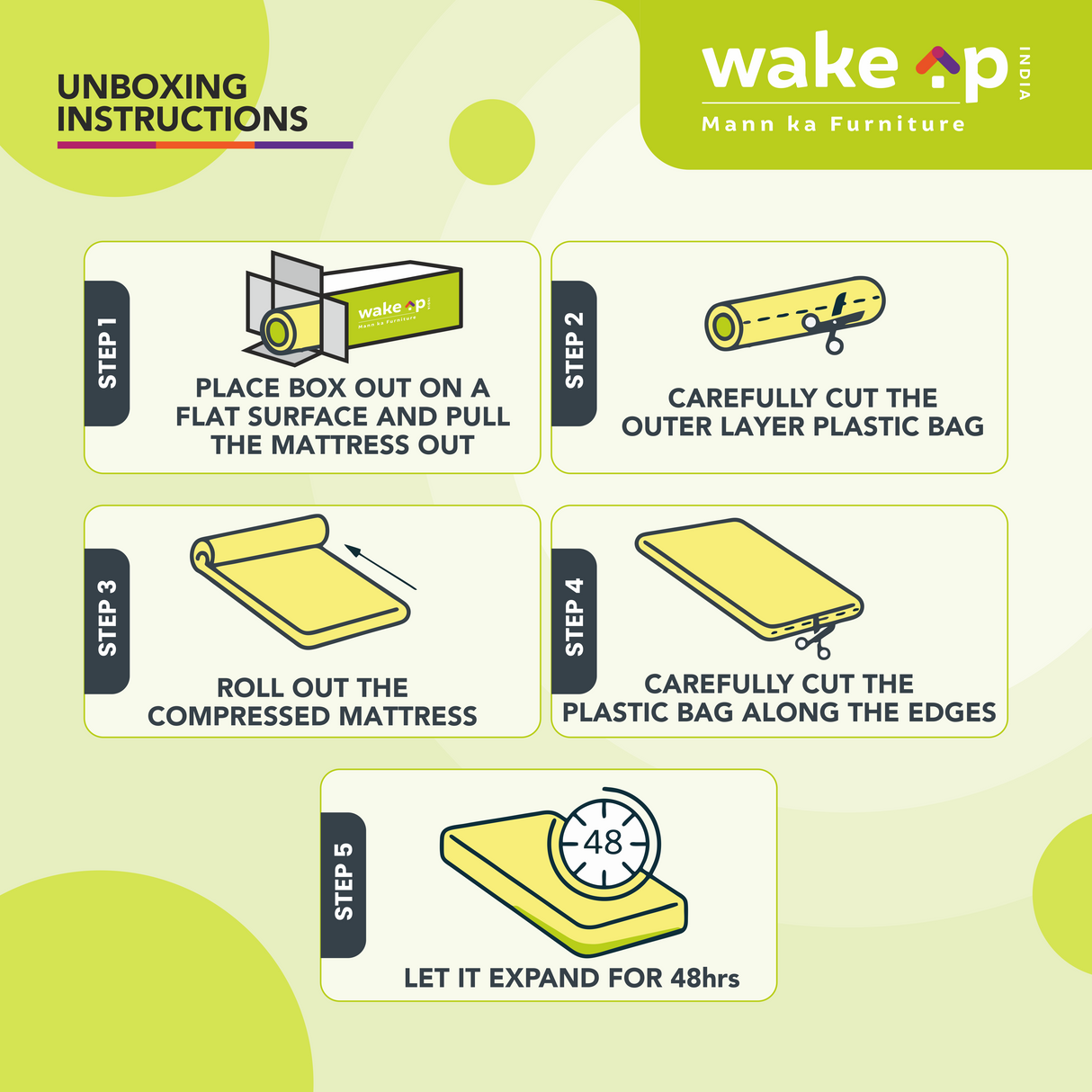 Wakeup India | Dreamsway Mattress | Pocket Spring | 15 Years Warranty | Medium Soft