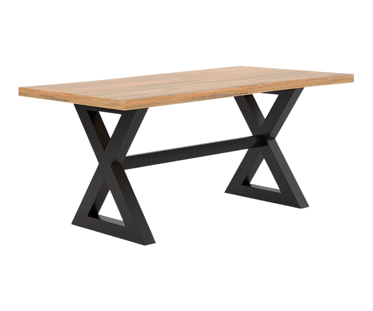 Dravena Wooden Dining Table, Natural Shade.