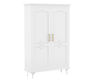 Ecluvin White 2 Door Wardrobe | Luxury Bedroom Wardrobe