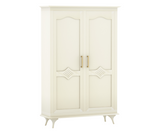 Ecluvin White 2 Door Wardrobe