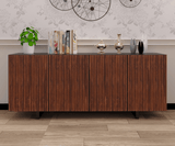 Elegante Solid Wood 4 Door Sideboard