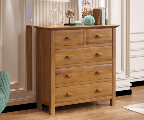 Elidora Solid Wood Chest of Drawers | 8 Drawer Chest