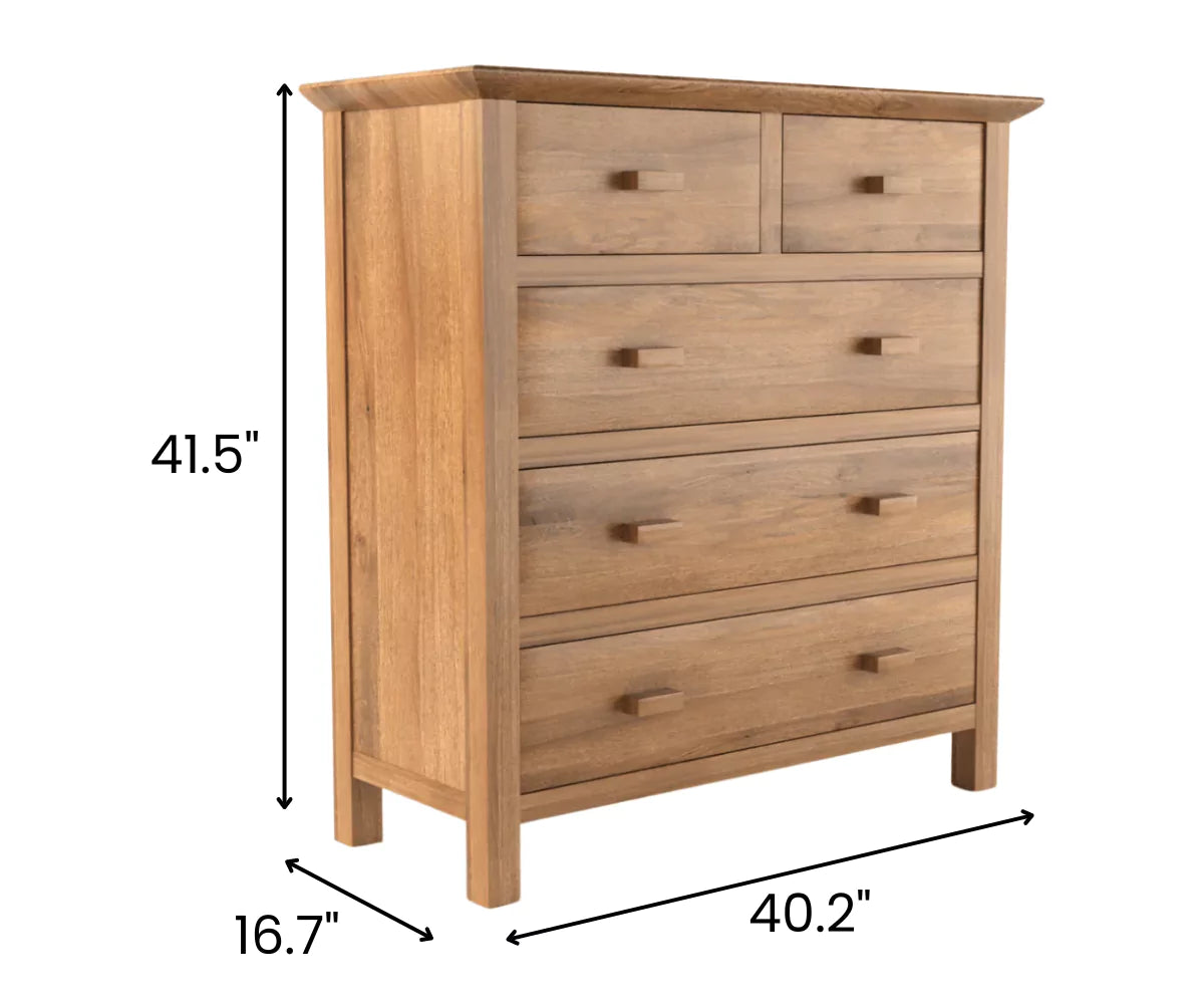 Elidora Solid Wood Chest of Drawers