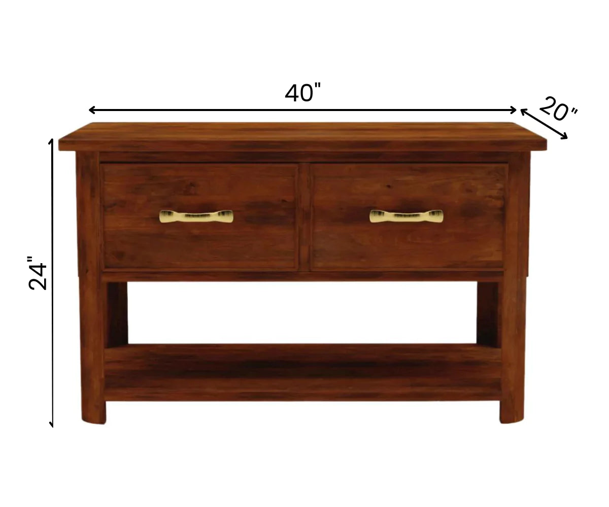 Evadne 2 Drawer Coffee Table