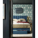 Sequoia Upholstered Bed in blue Colour With Box Storage