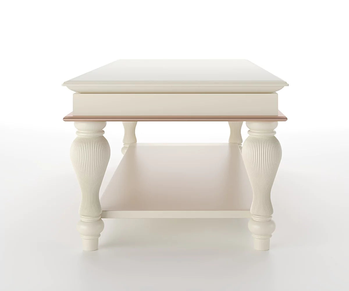 Grandeur Rectangle Solid Wood Coffee Table