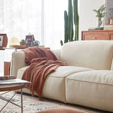 Cushara 3 Seater Sofa in Beige colour