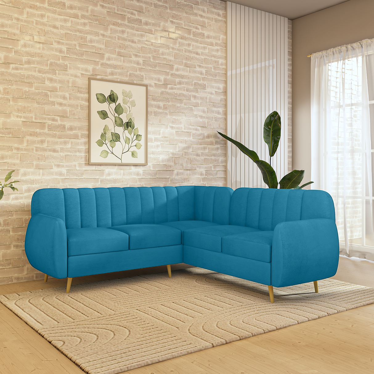 Hazy High Density Foam Sofa Set