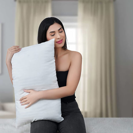 Comfy Buddy Fibre Pillow In White