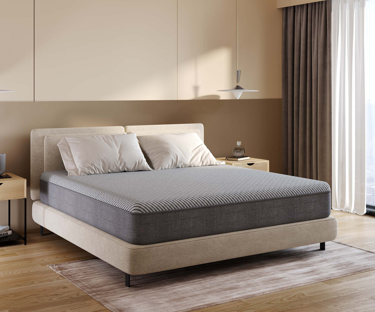 Wakeup India | Imperious Mattress | Spine Align Orthopedic Memory Foam | 15 Year Warranty | Medium Firm